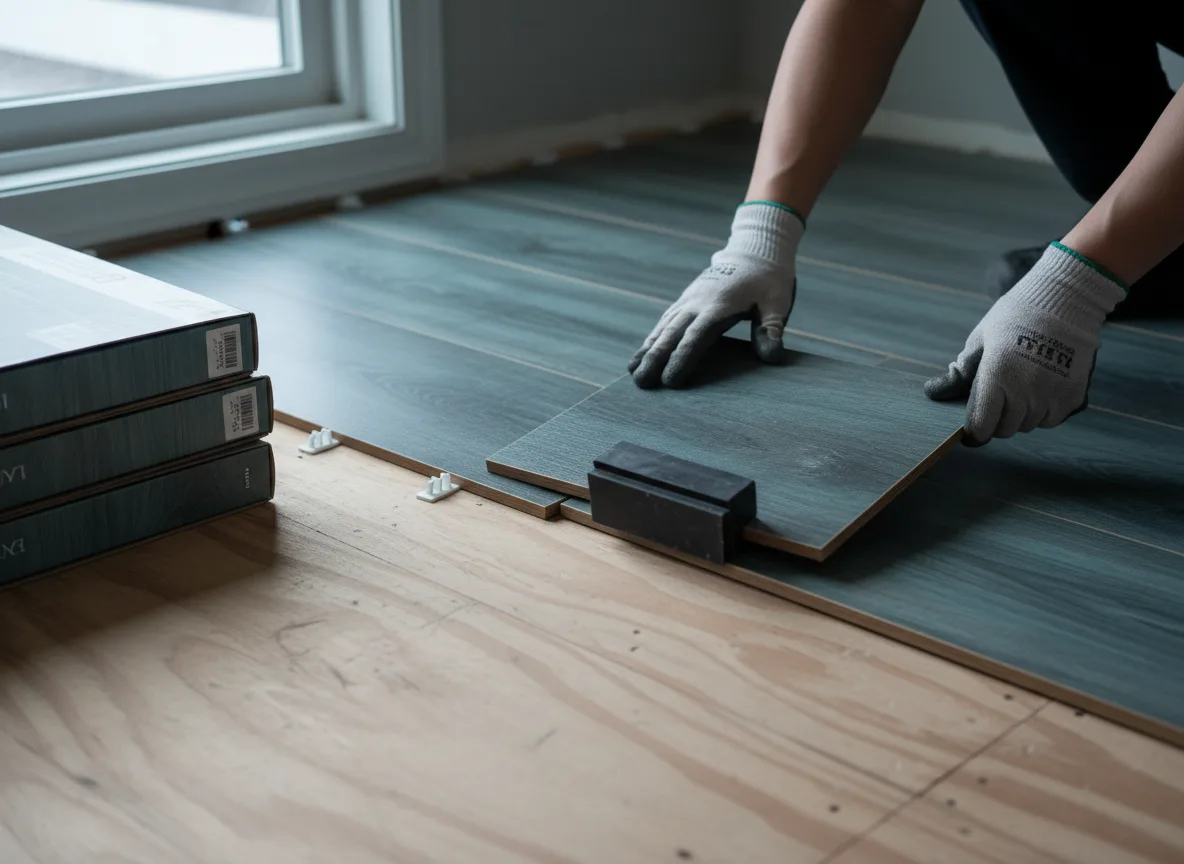 Luxury Vinyl Plank Installation company in Nevis, MN